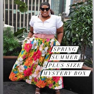 SPRING SUMMER PLUS SIZE MYSTERY BOX 5 PIECES